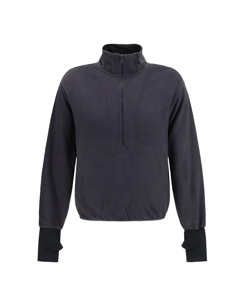 Entire studios Blue Shell Fleece Zip Jacket Polyester Top