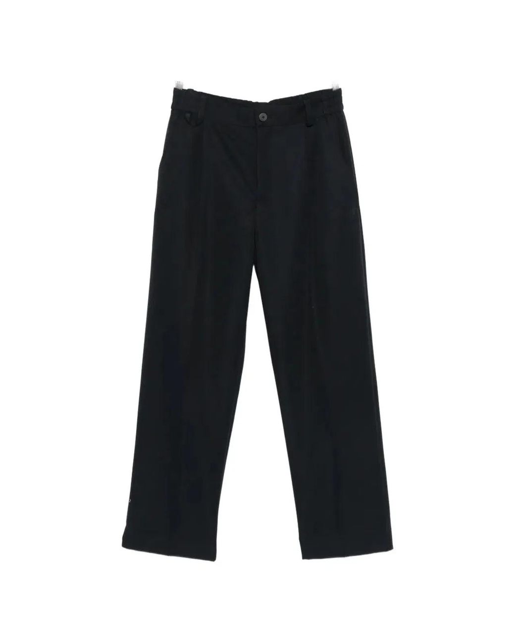 Jacquemus Blue Wool Pleated Trousers for men