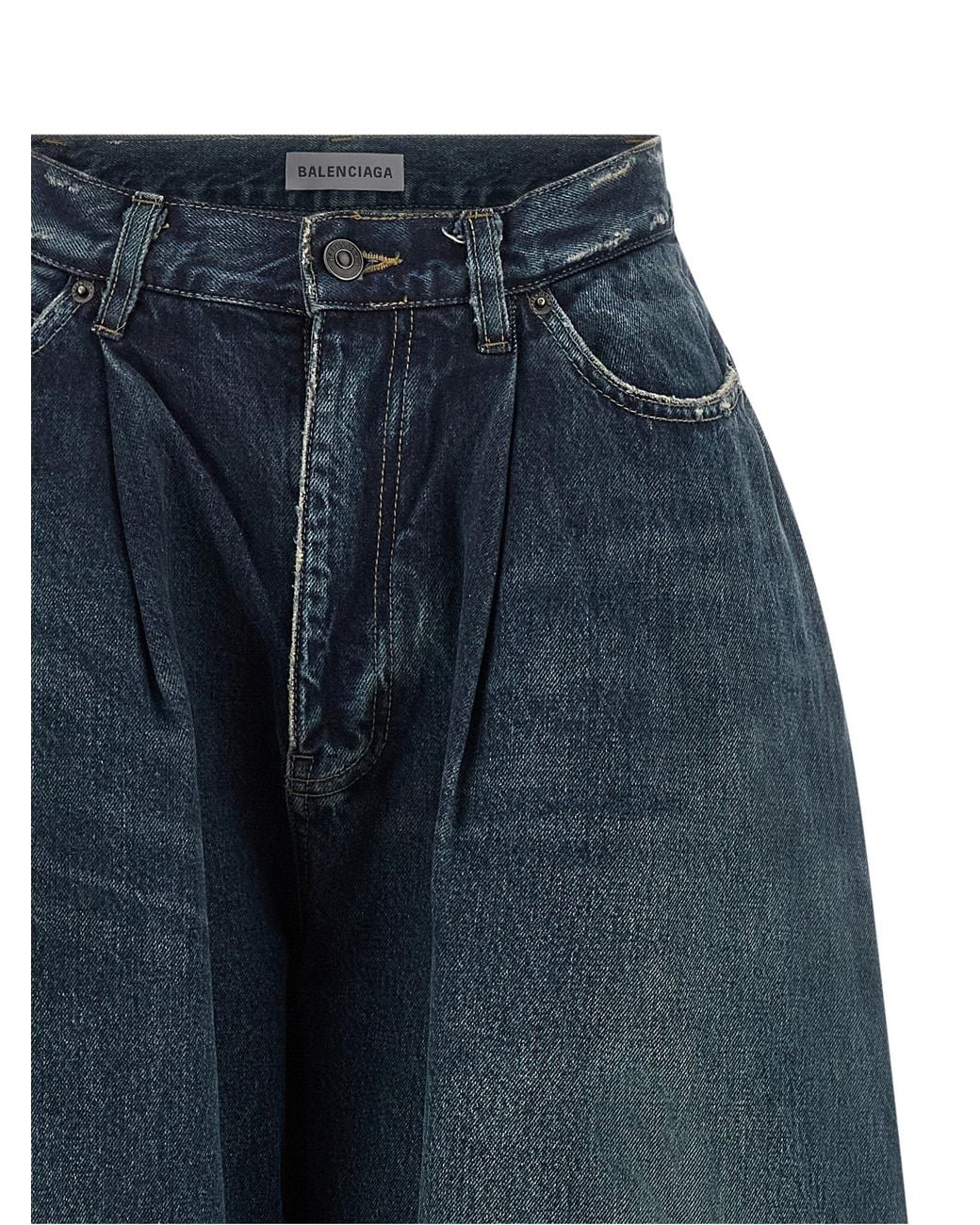 Balenciaga Blue 'Tulipano' Jeans