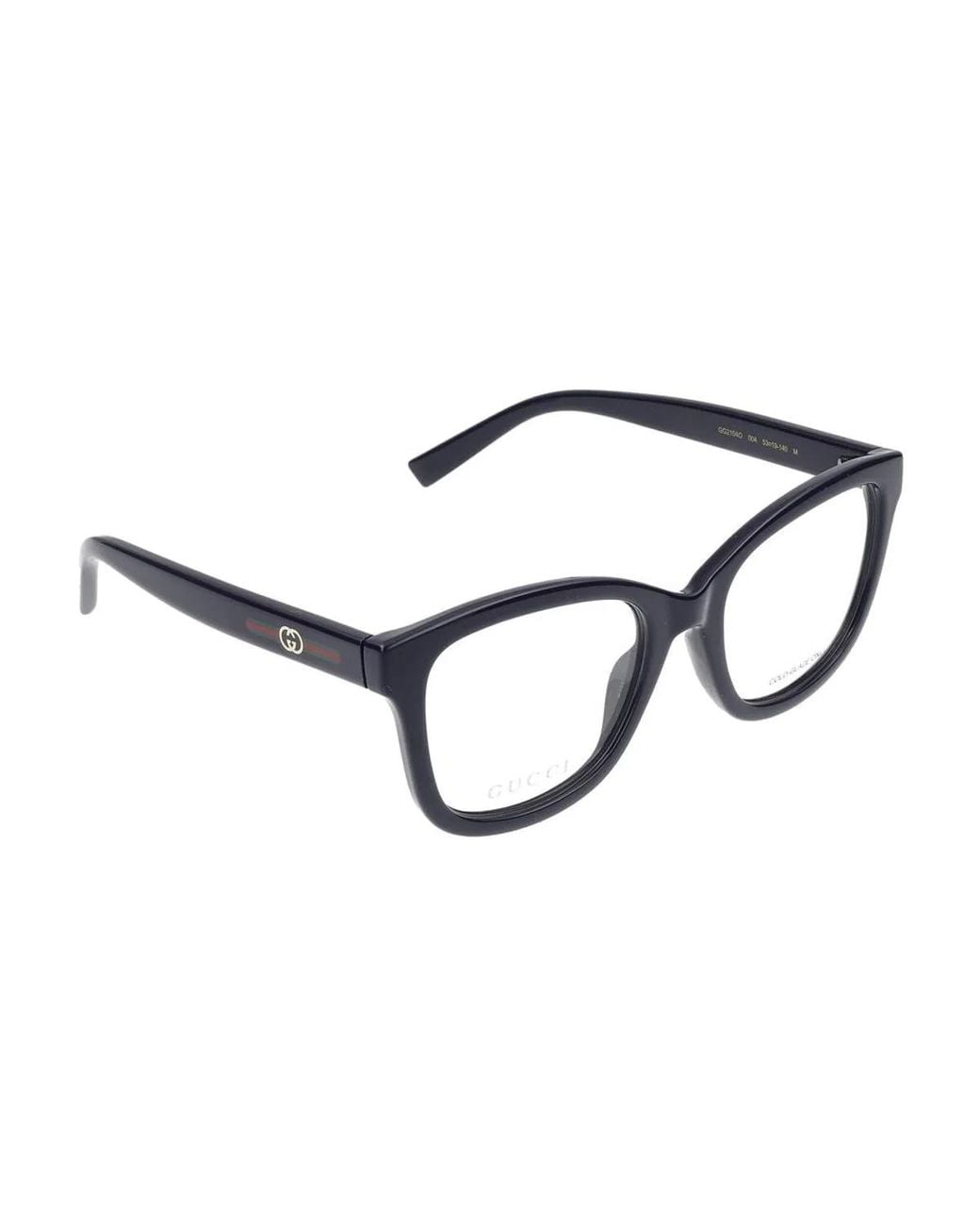 Gucci Black Eyeglasses Gg2104O 004 Transparent/19/140