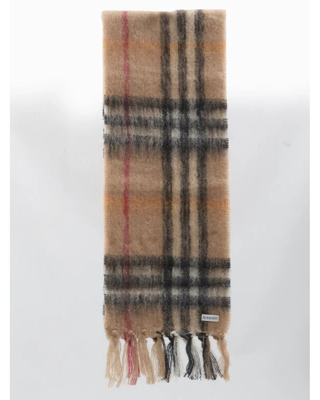 Burberry Multicolor Check Printed Scarf
