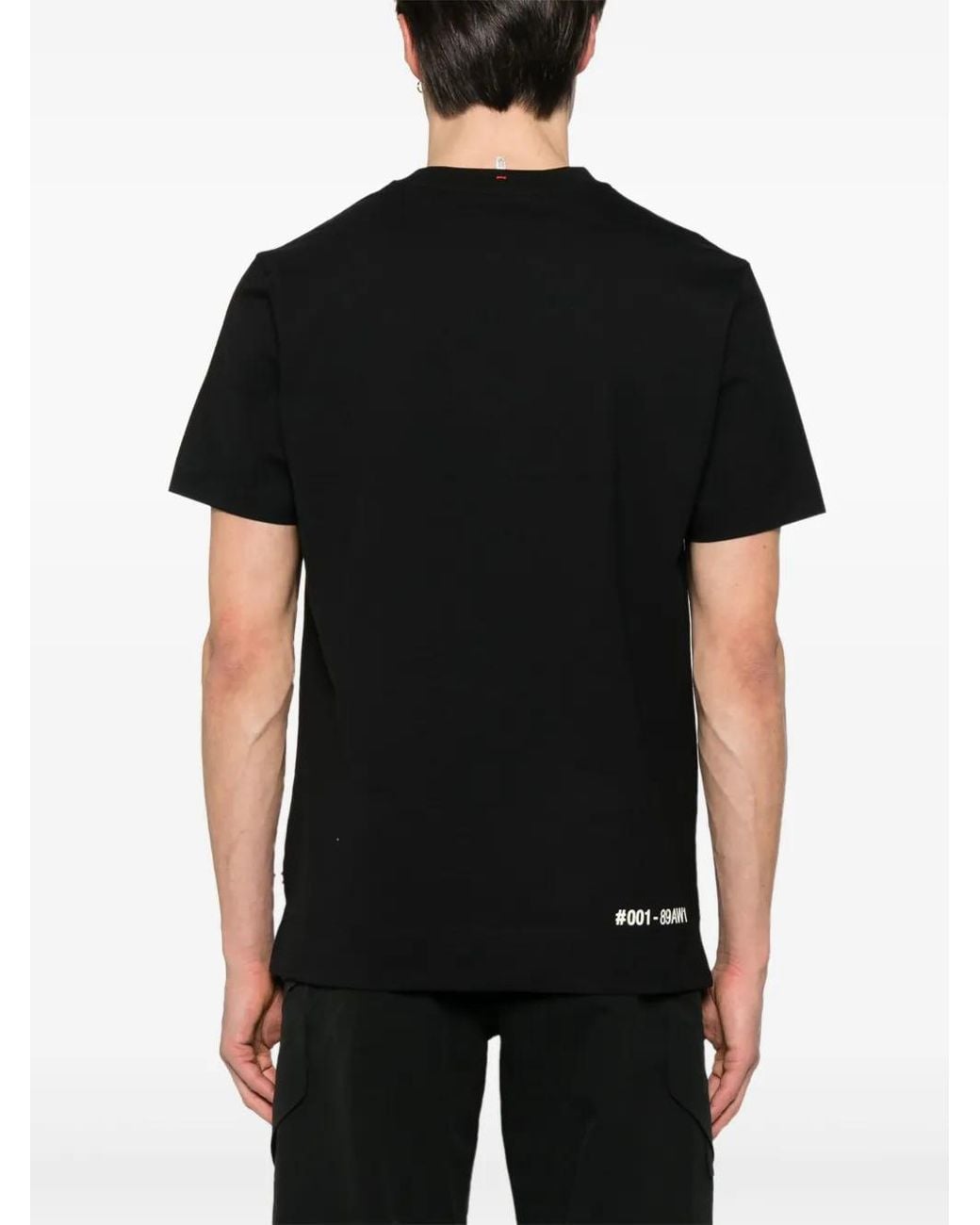 Moncler Black Ss T-Shirt for men