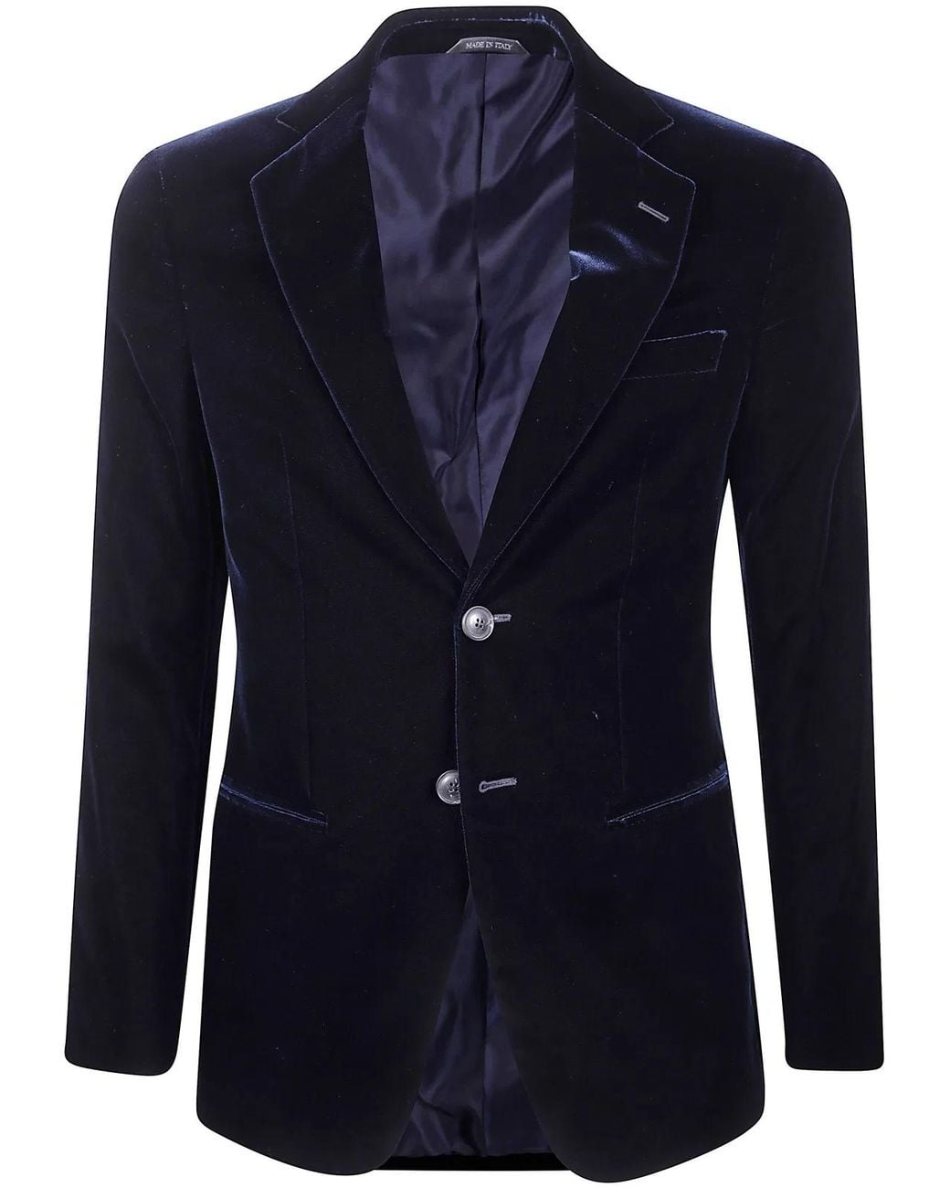 Giorgio Armani Blue "George" Woven Blazer for men