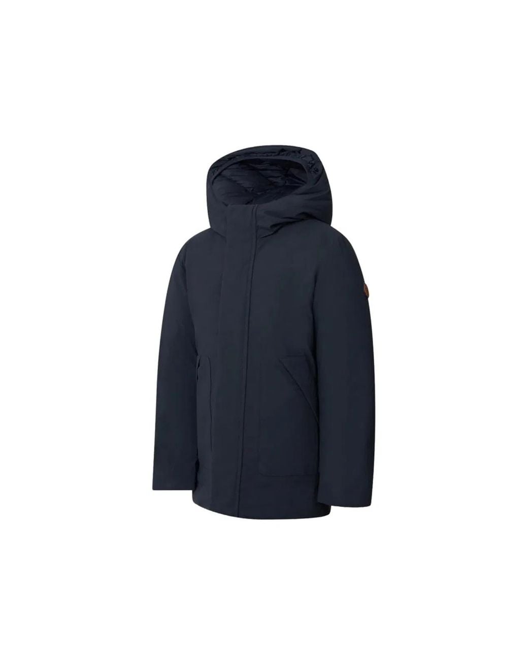 Save The Duck Blue Hooded Jacket