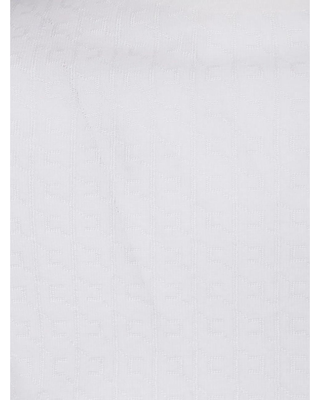 Elisabetta Franchi White Turtleneck Sweater With Logo