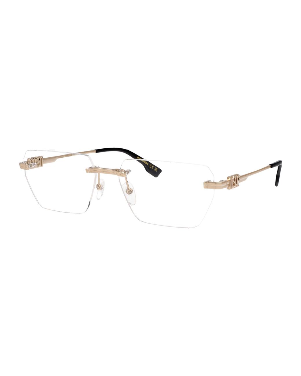DSquared² Metallic Light Metal Glasses for men