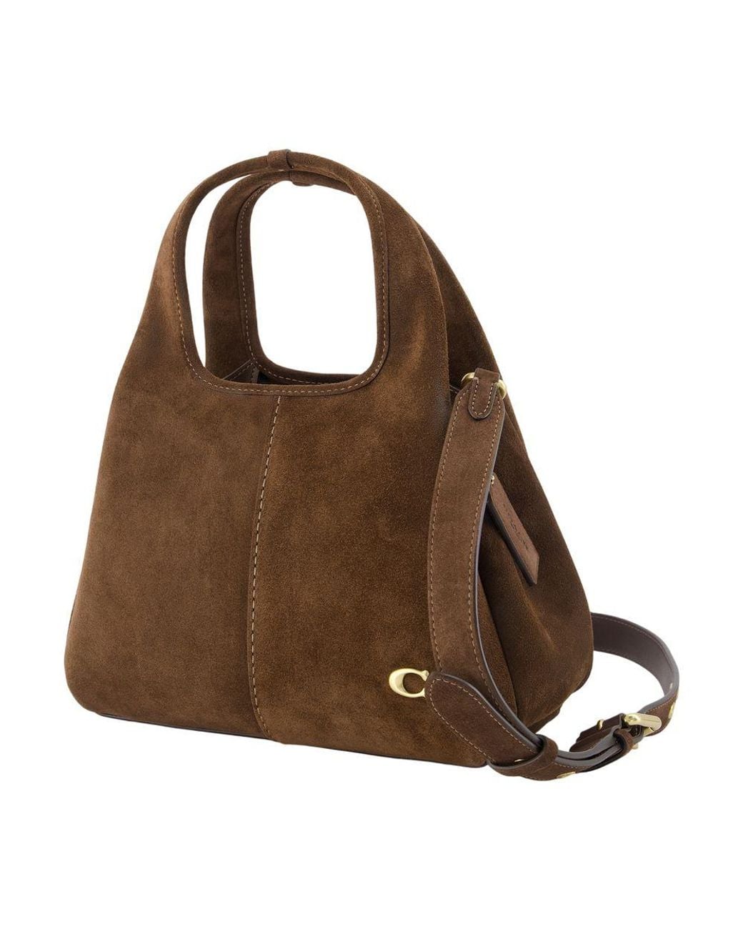 COACH Brown Lana 23 Shoulder Bag