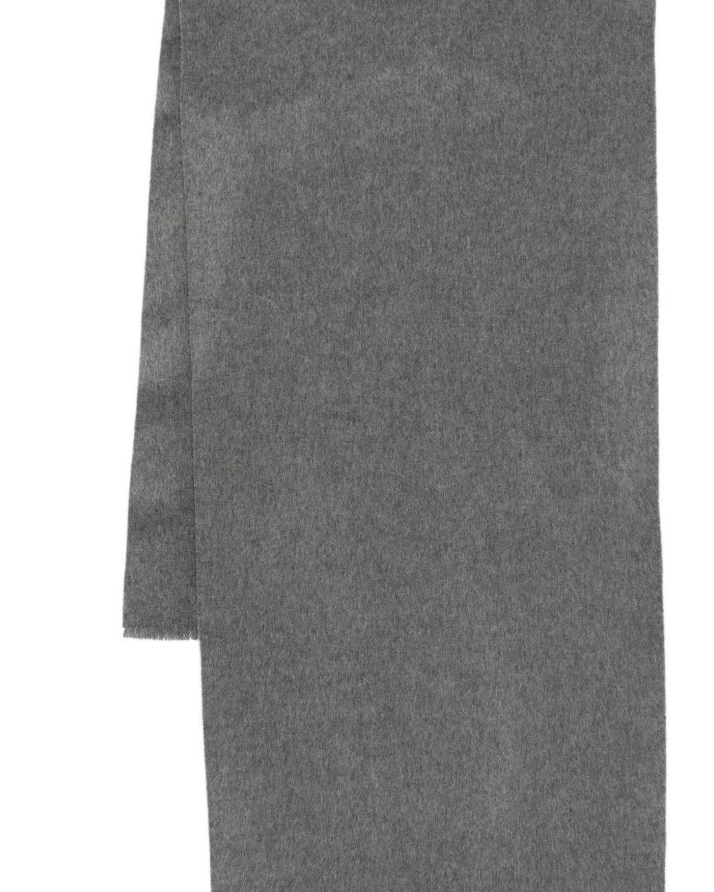 Jacquemus Gray Tailleur Wool Scarf for men