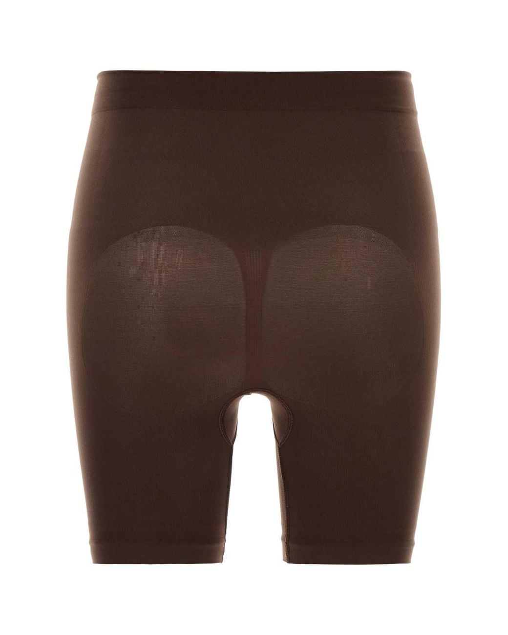 Skims Brown Mid Thigh Short