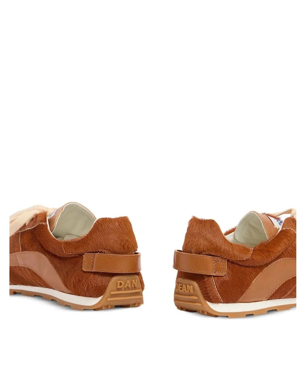 DSquared² Brown Dc-642 Leather Sneakers for men