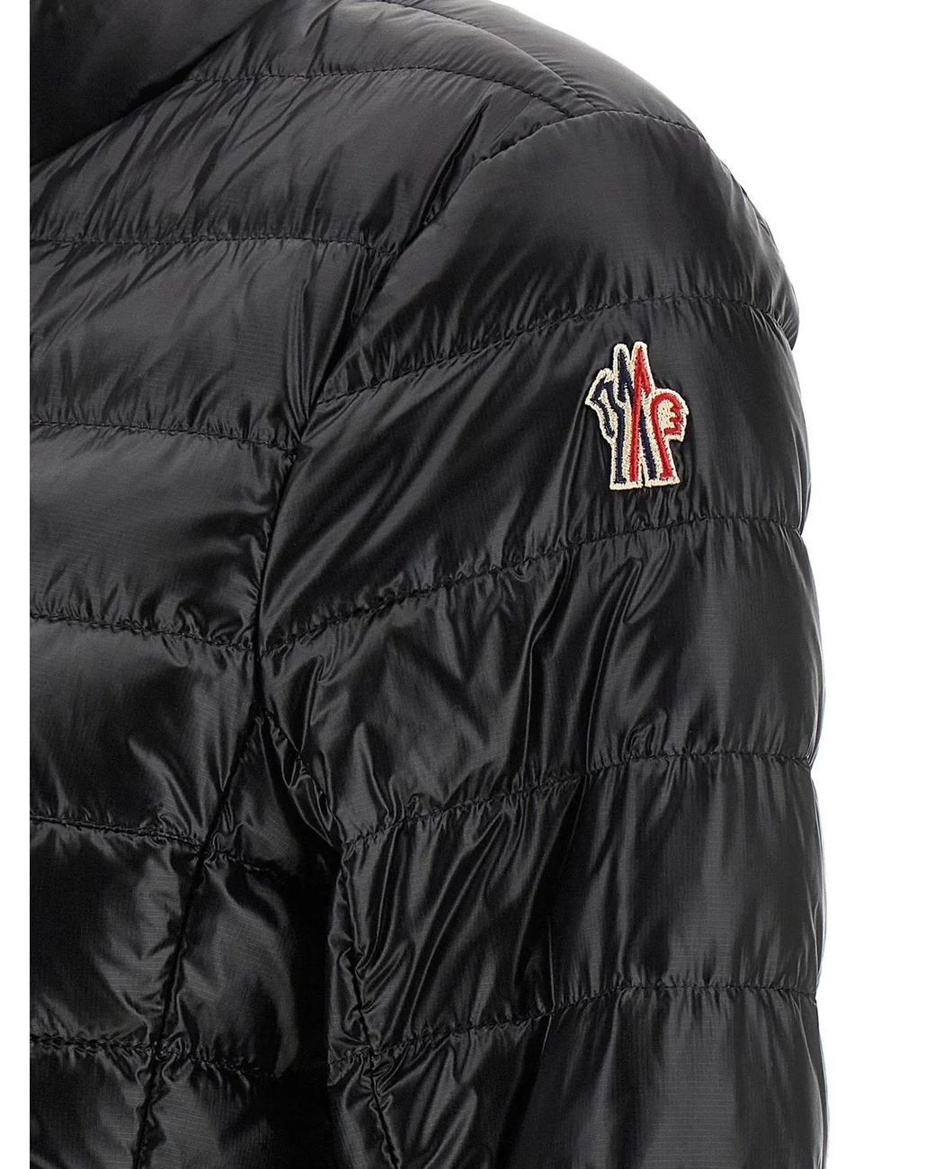 Moncler Black 'Walibi' Down Jacket