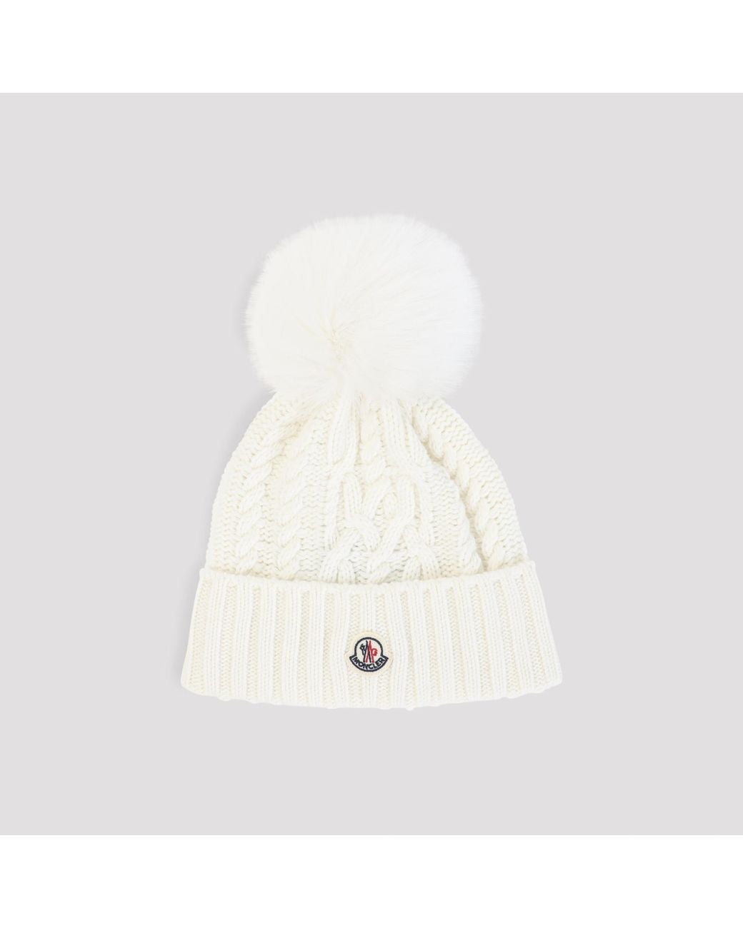 Moncler White Hat