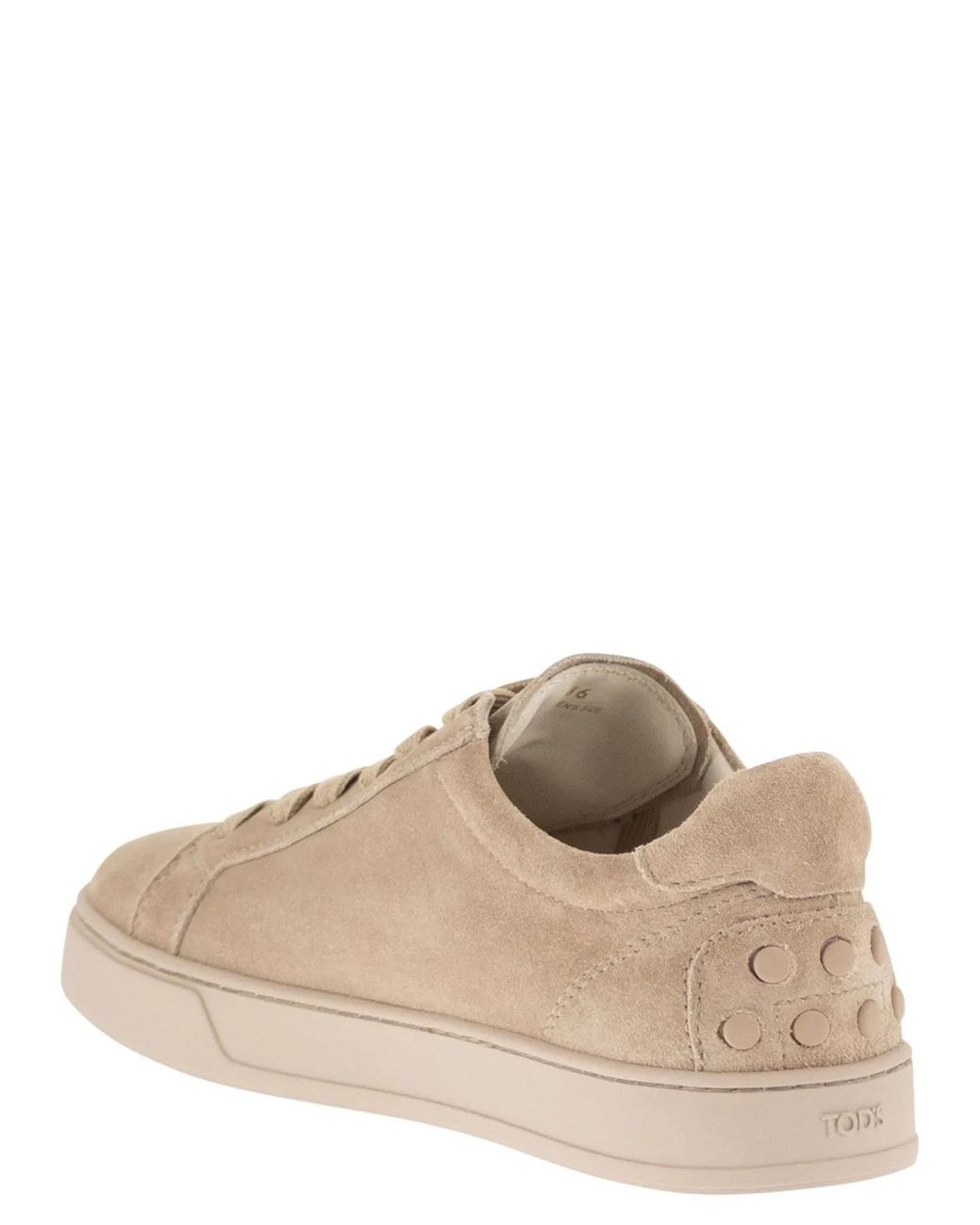 Tod's Brown Suede Leather Trainers