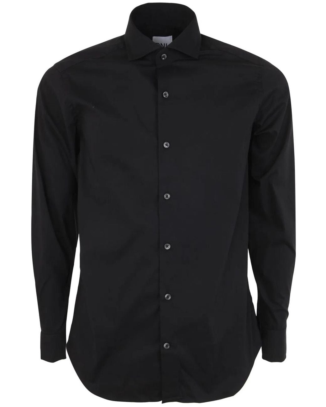 Dnl Black Slim Shirt for men