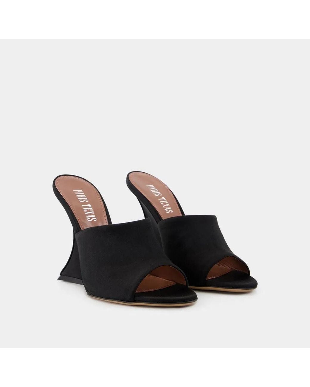 Paris Texas Black Wedges