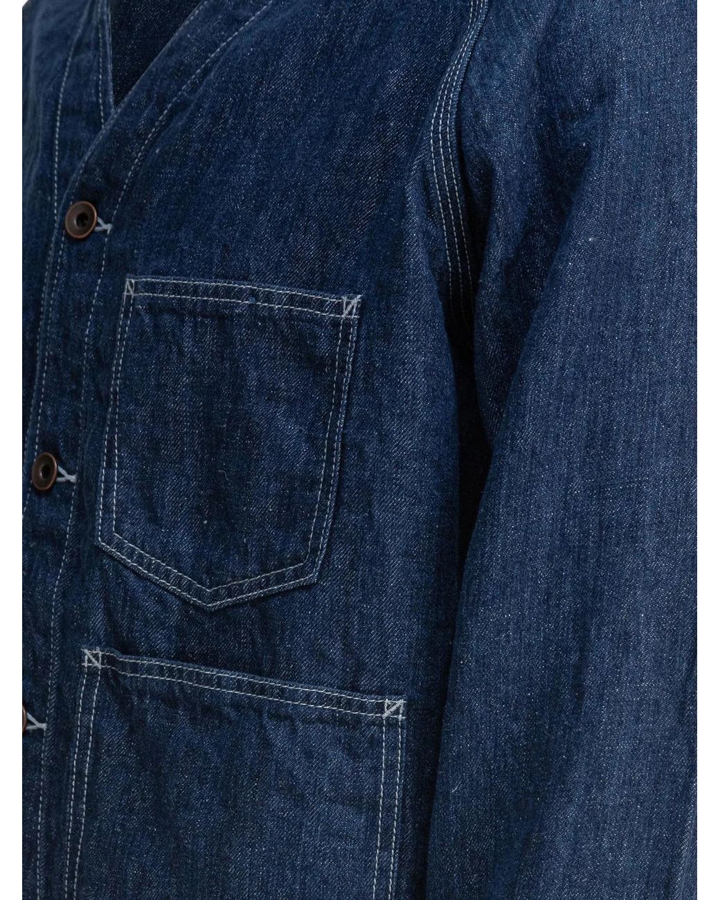 Beams Plus Blue "Engineer" Denim Jacket for men