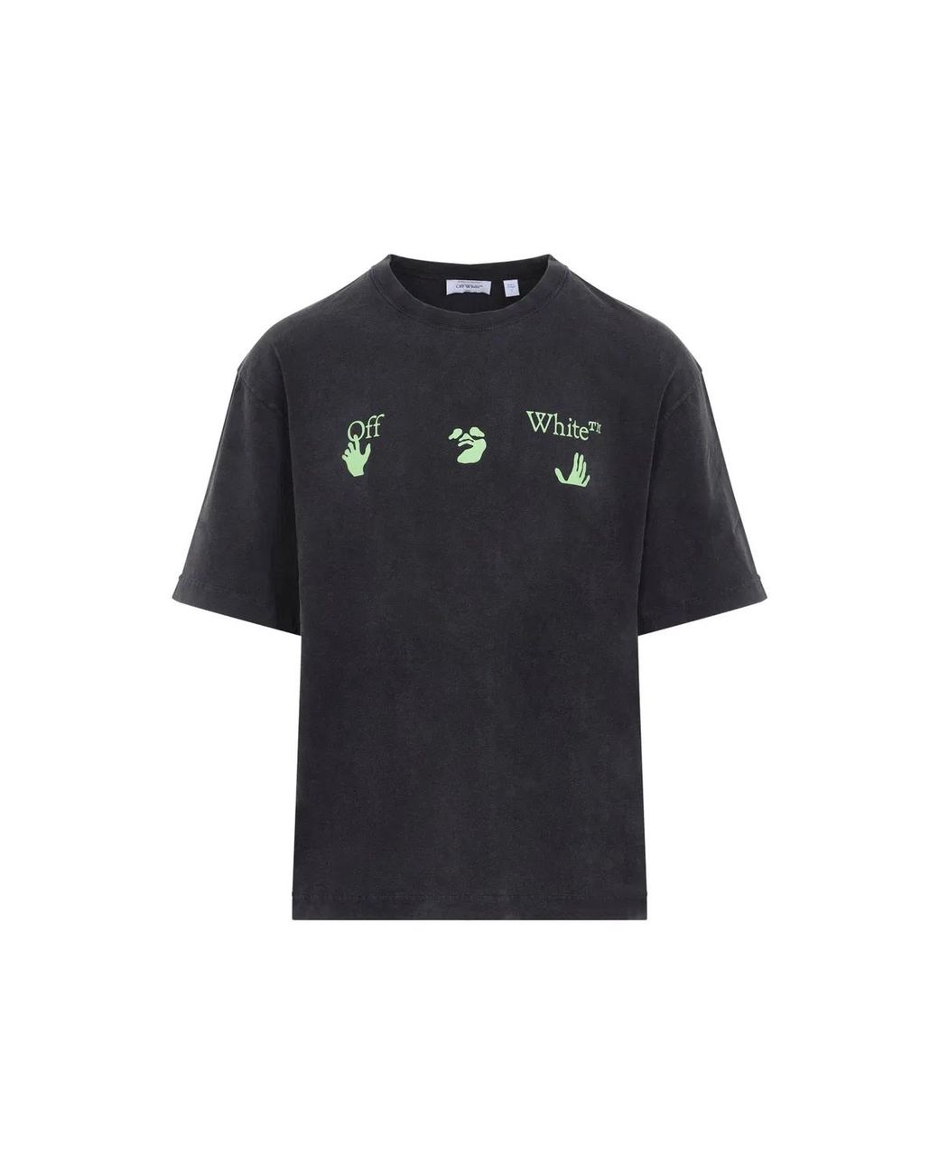 Off-White c/o Virgil Abloh Black Vintage Bacco Arrow Skate T-Shit for men