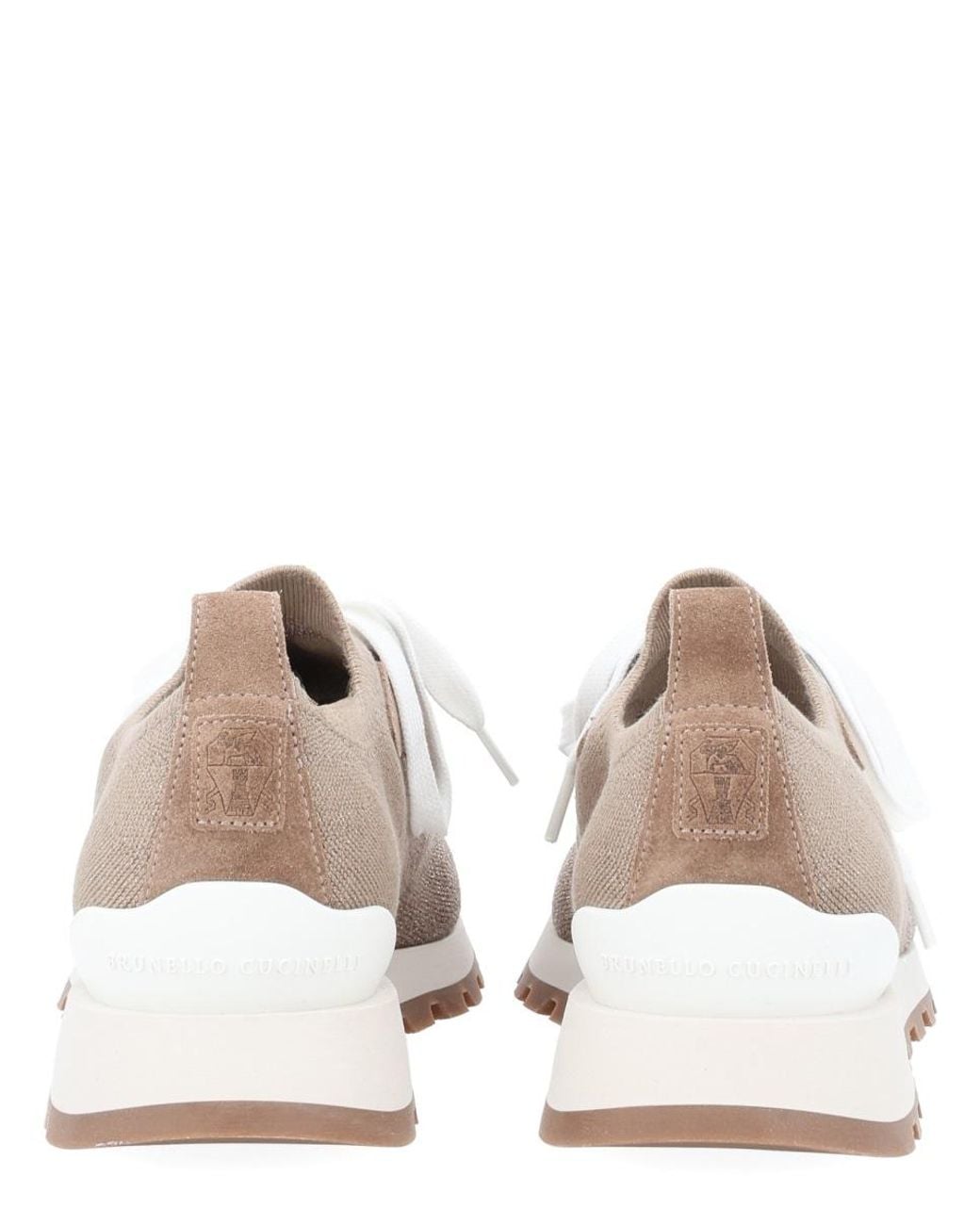 Brunello Cucinelli Natural Sneaker "Runner"