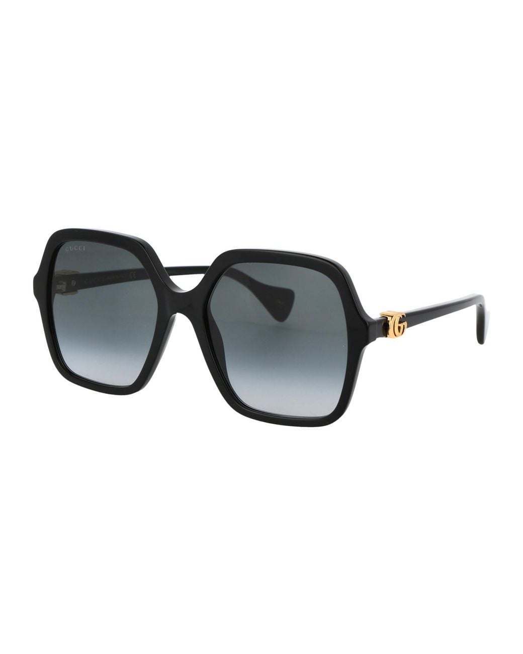Gucci Black Acetate Sunglasses