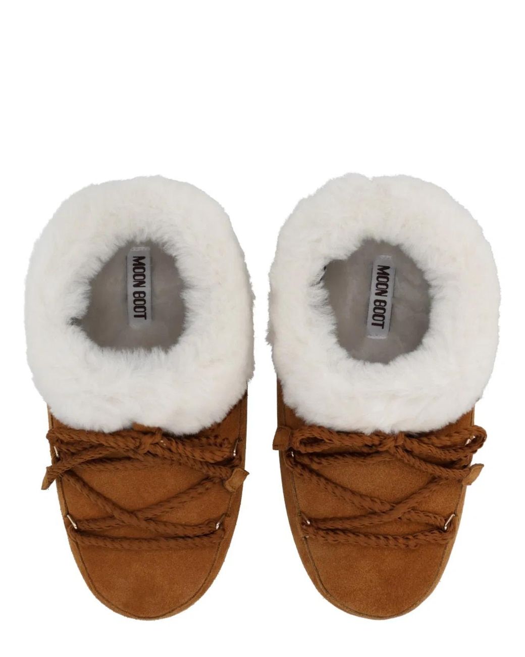Moon Boot Brown Leather Evx Mules