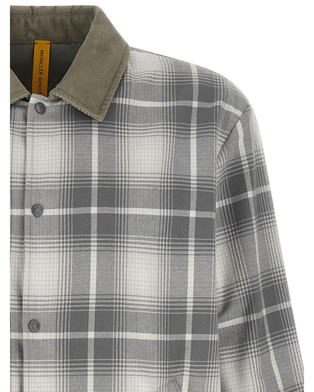 Moncler Genius Gray Moncler X Frgmt 'Ryūha' Reversible Jacket for men