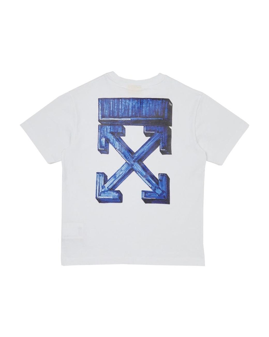 Off-White c/o Virgil Abloh White Arrow Spray Short-Sleeve Tee For Kids