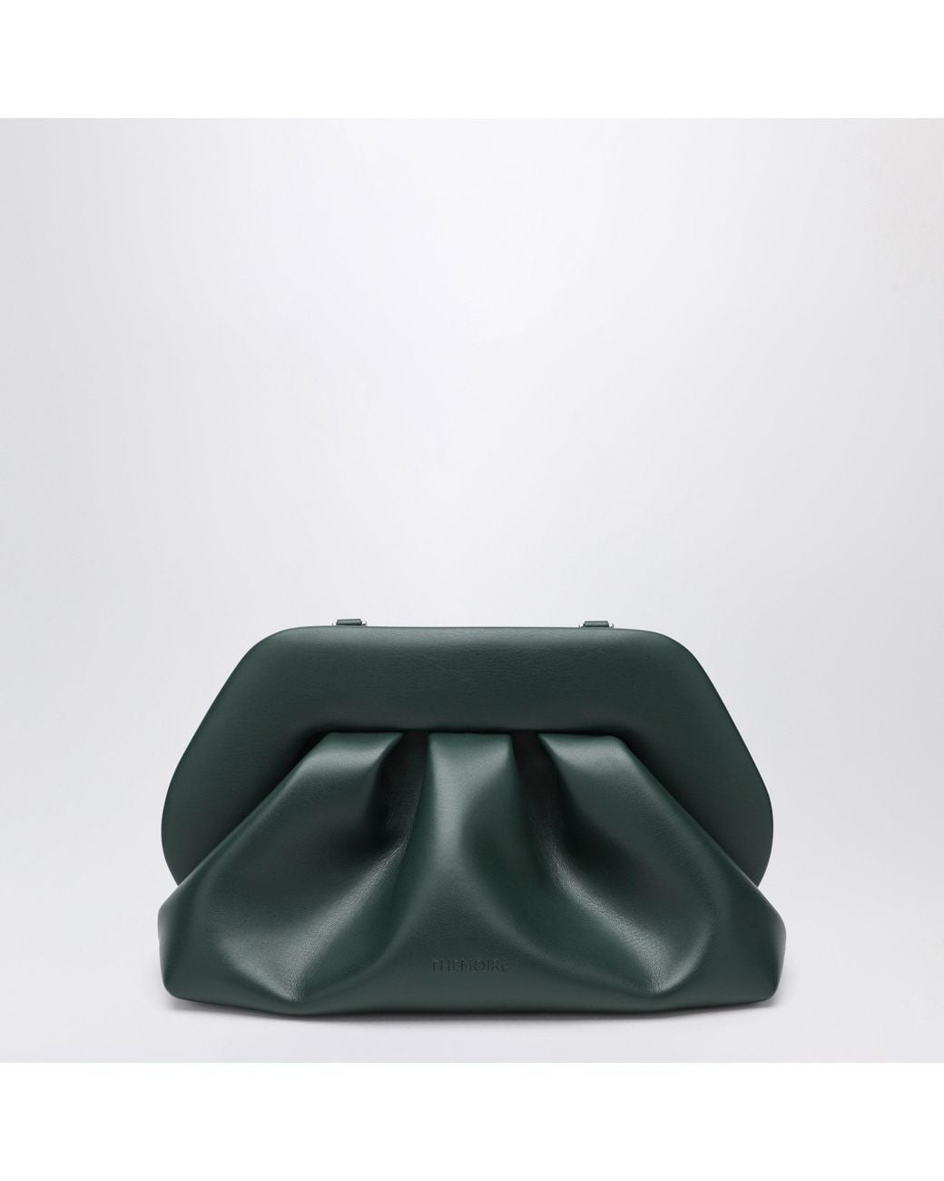 THEMOIRÈ Green Dark Bios Clutch Bag