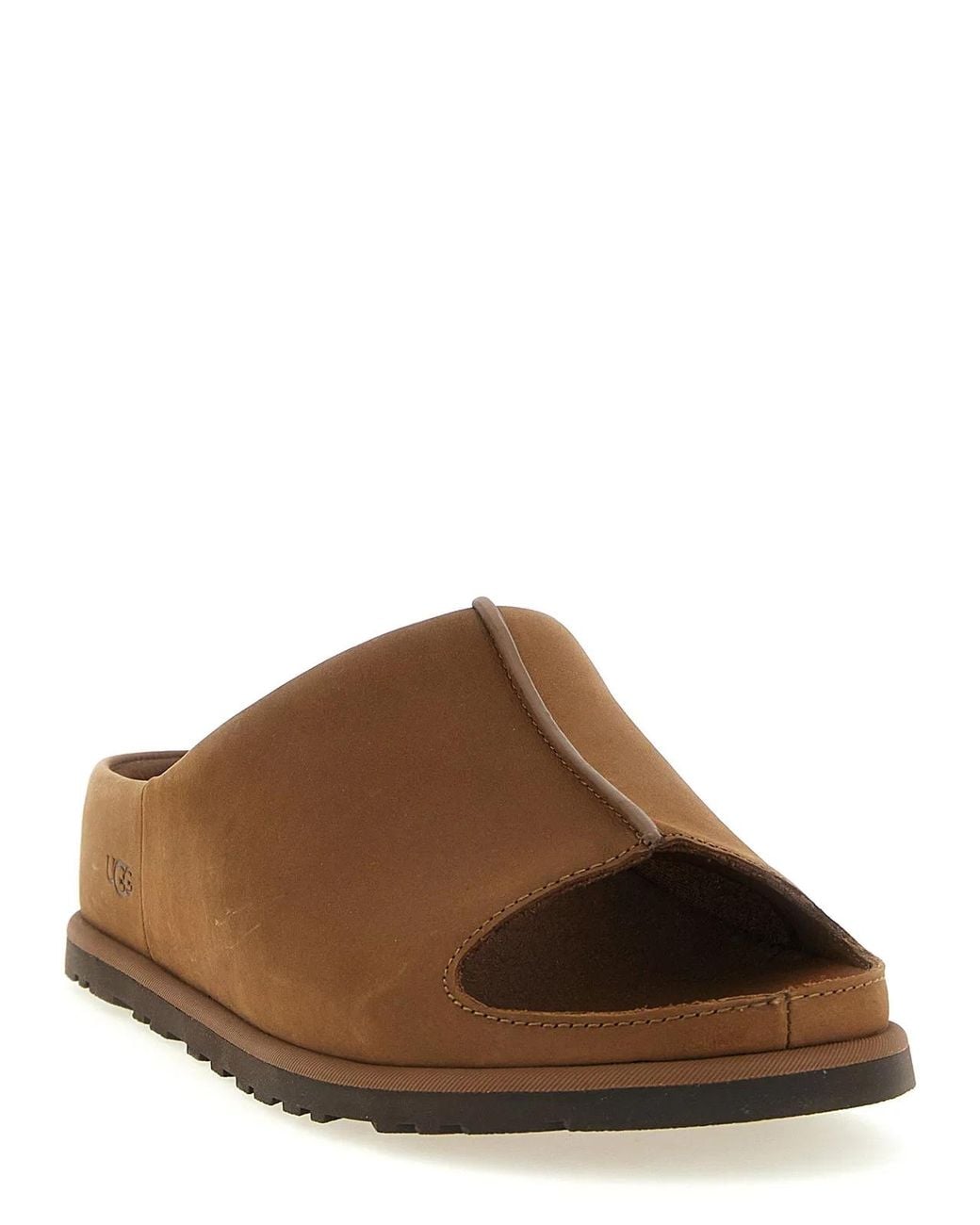Ugg Brown 'Otzo' Slides for men