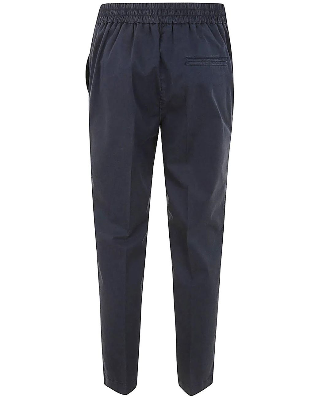 Kiltie Blue Hugo Straight Leg Pants With Lapel