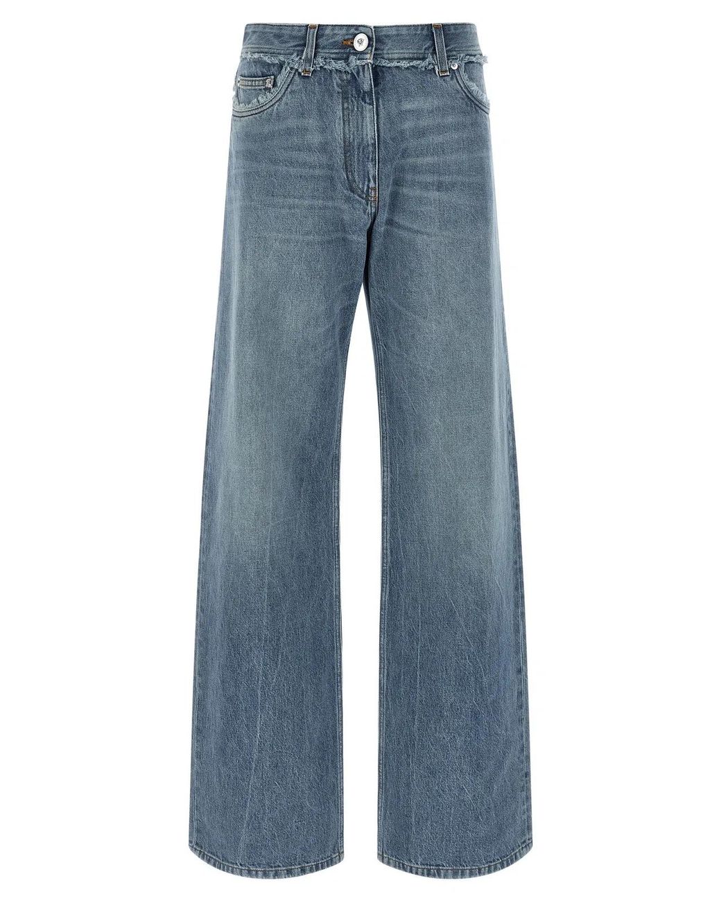 Versace Blue Boyfriend Jeans