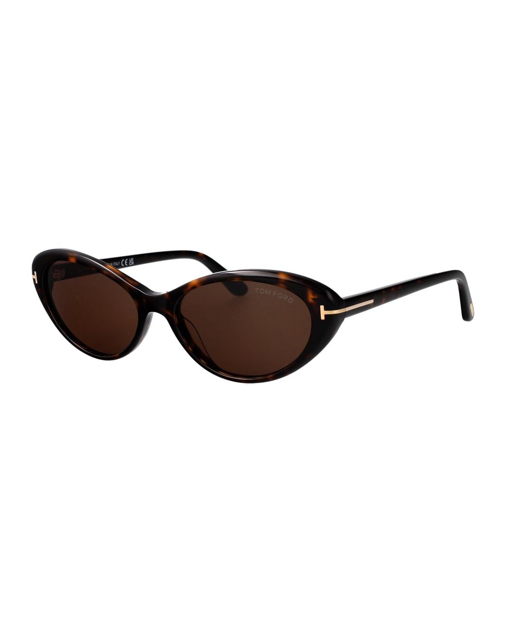 Tom Ford Brown Avana Scura Marrone Acetate Sunglasses