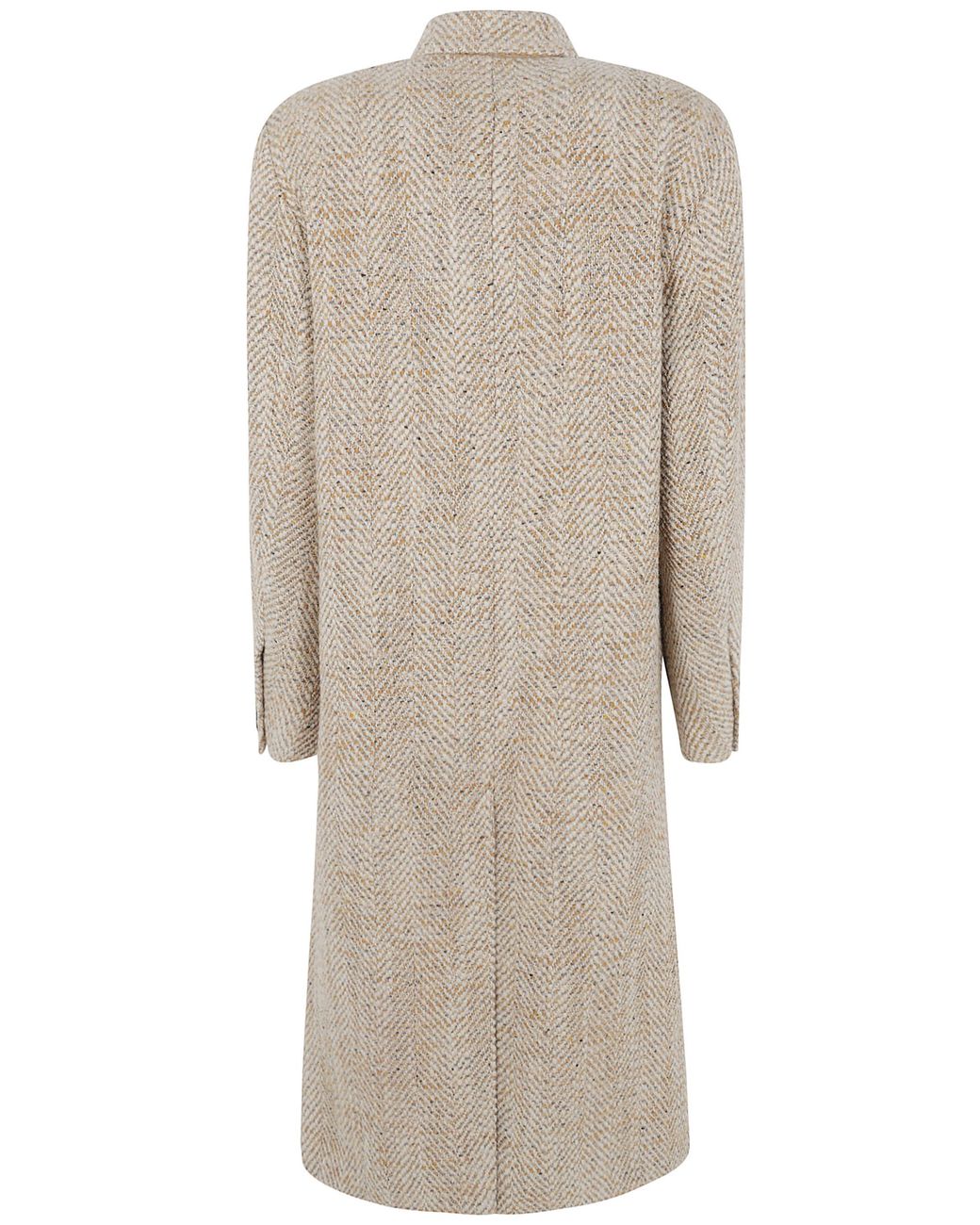 Isabel Marant Natural Isabel Marant Etoile "Pilda" Long Doublebrested Coat