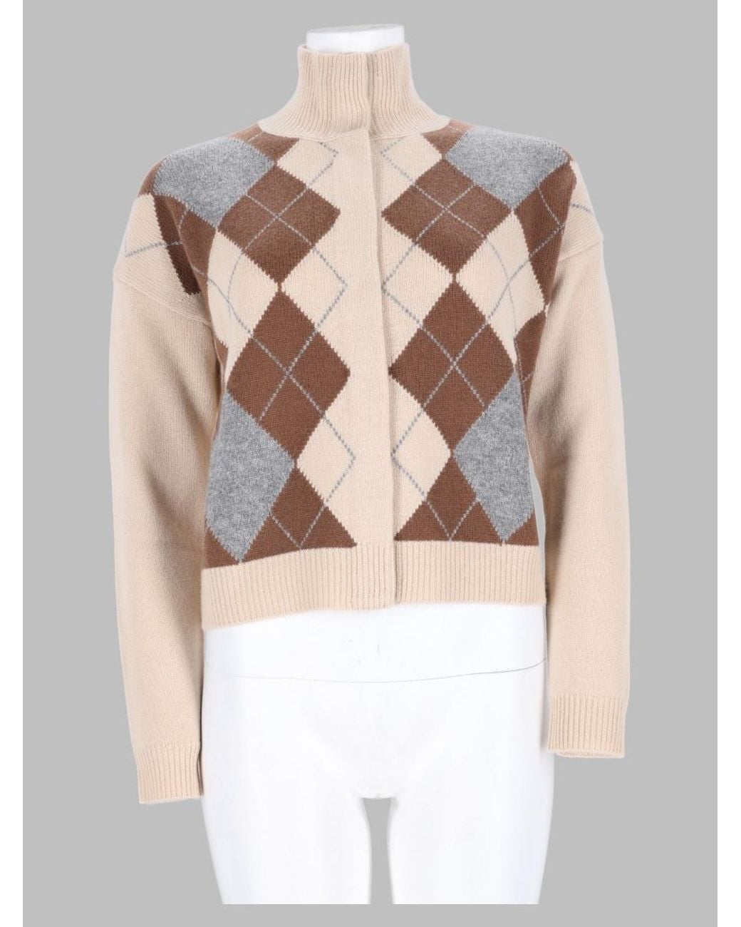 Max Mara Natural Cardigan "Pacche"
