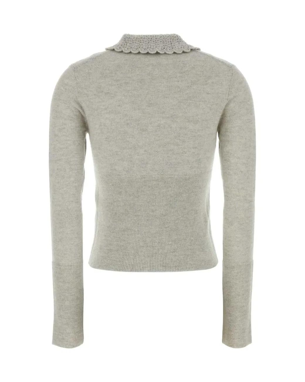 Chloé Gray Sweet Wool Cardigan