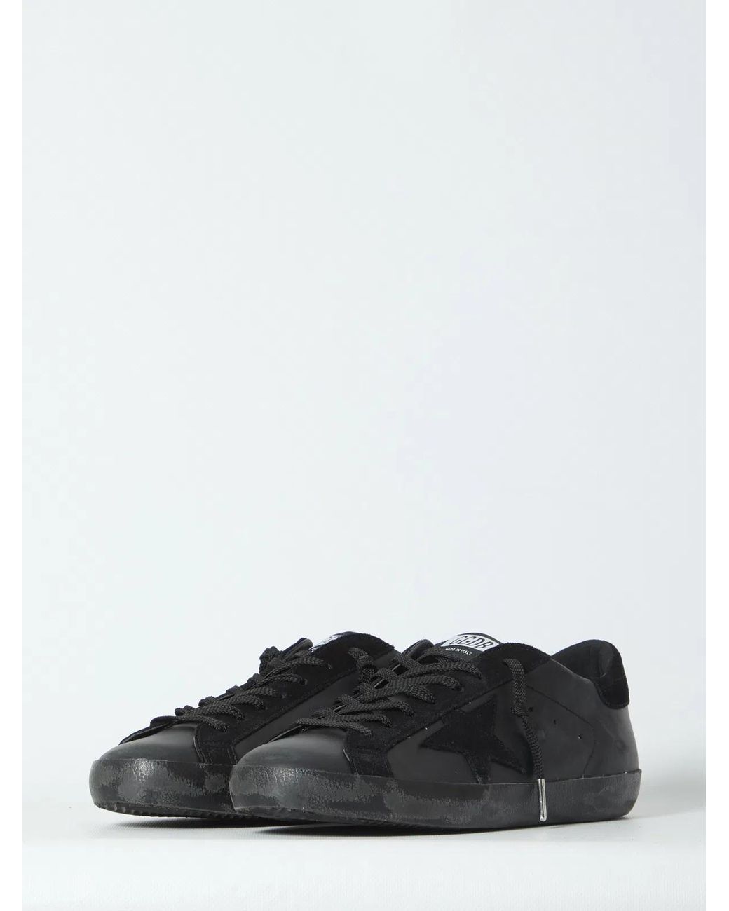 Golden Goose Deluxe Brand White Super Star Sneakers for men