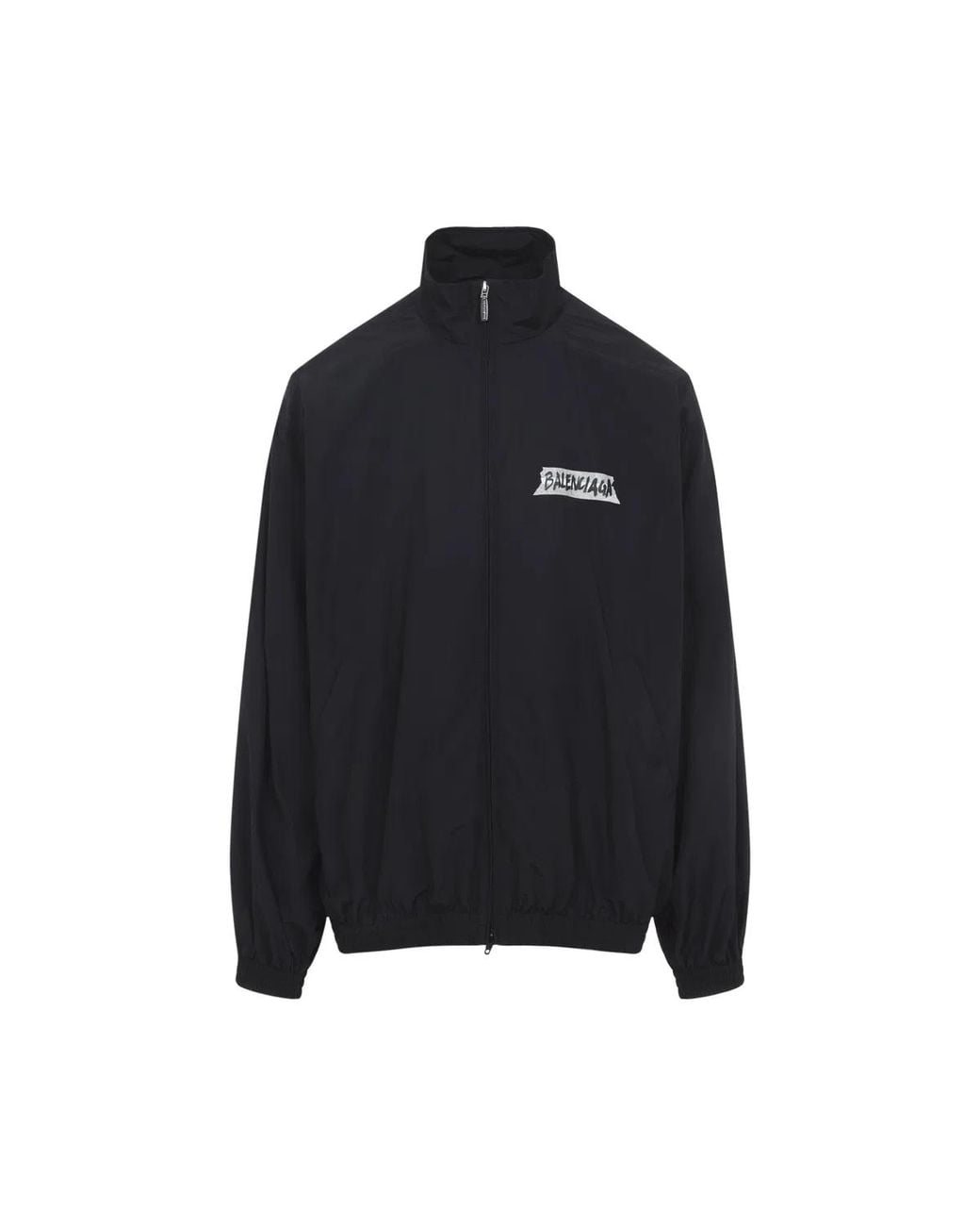 Balenciaga Black Cotton Jackets Medium Tracksuit for men