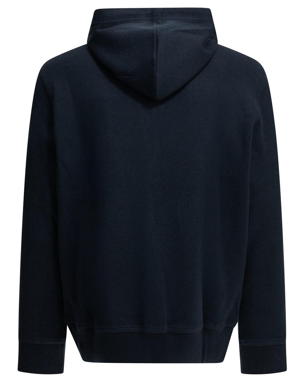 Brunello Cucinelli Blue Cashmere And Cotton Zip-Up Sweatshirt for men