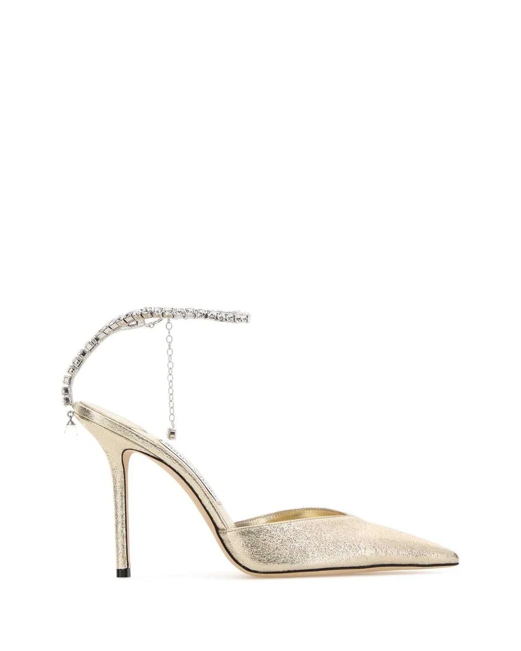 Jimmy Choo White Pointed Toe Pump