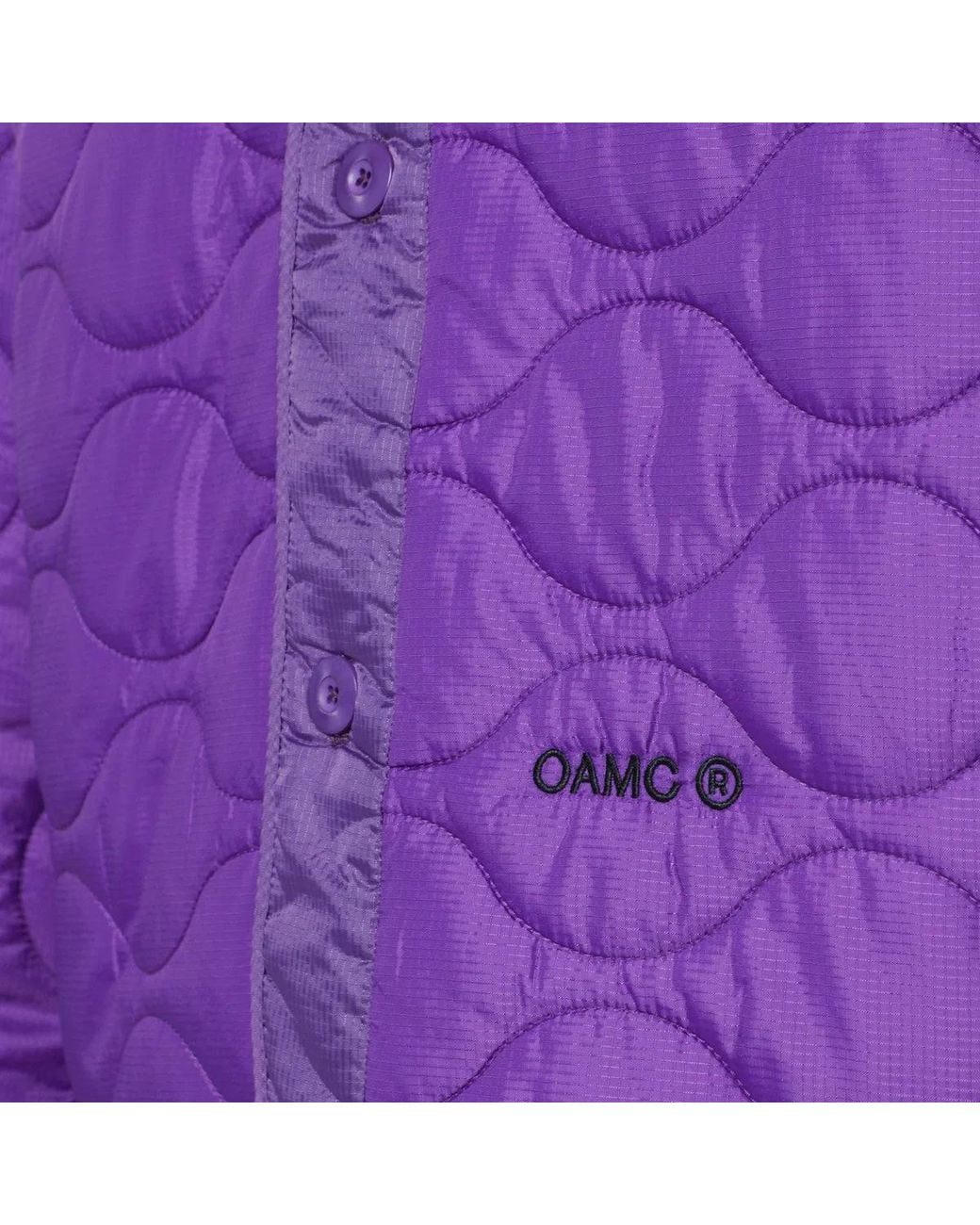 OAMC Purple Combat Liner Jacket for men