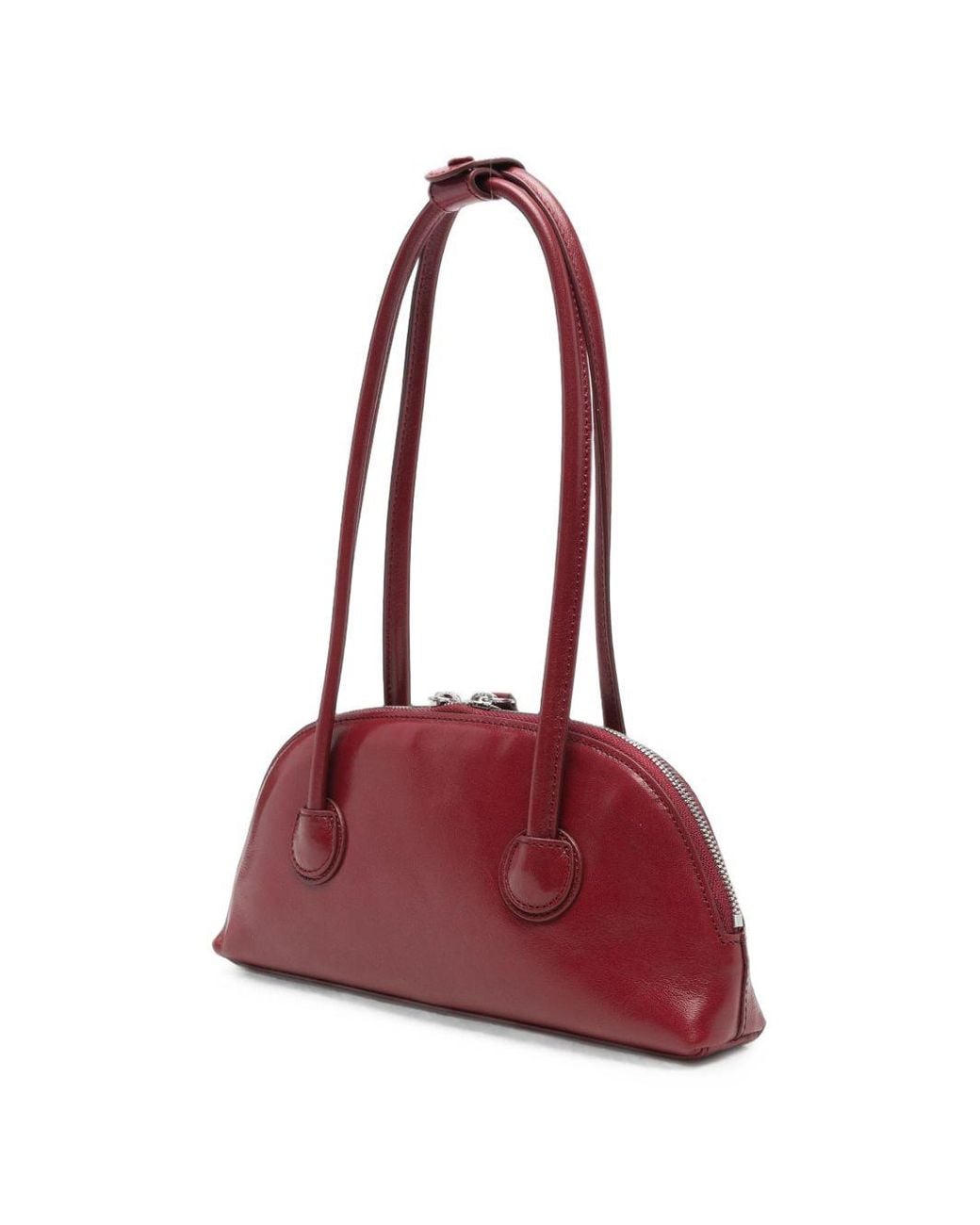 MARGE SHERWOOD Red Bessette Leather Shoulder Bag