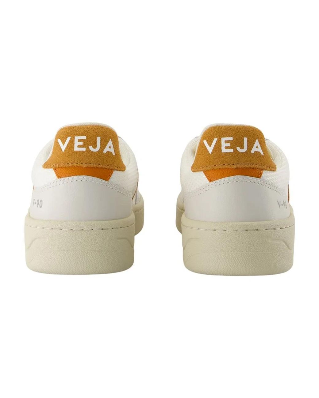 Veja White V-90 Sneakers
