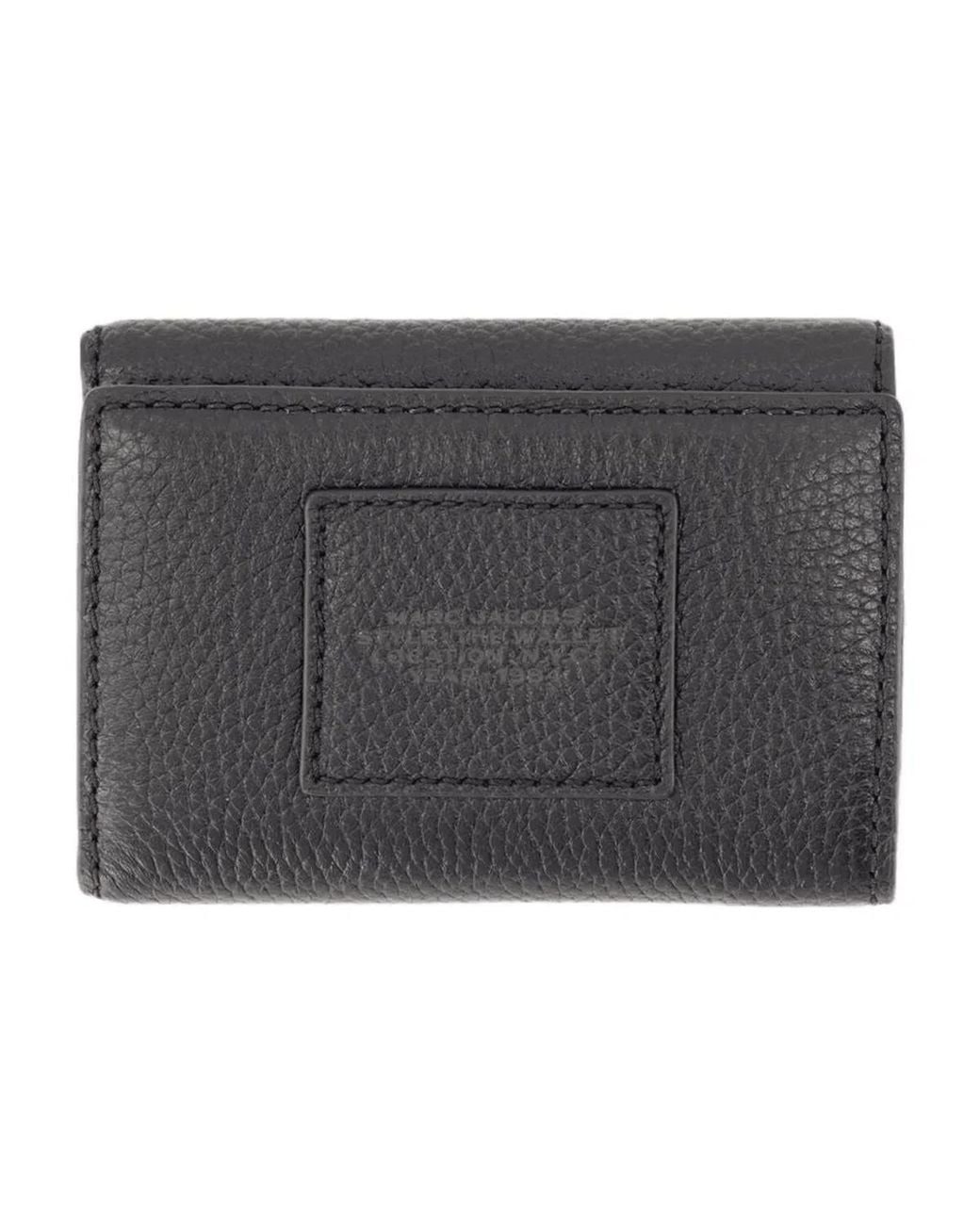 Marc Jacobs Black The Trifold Wallet