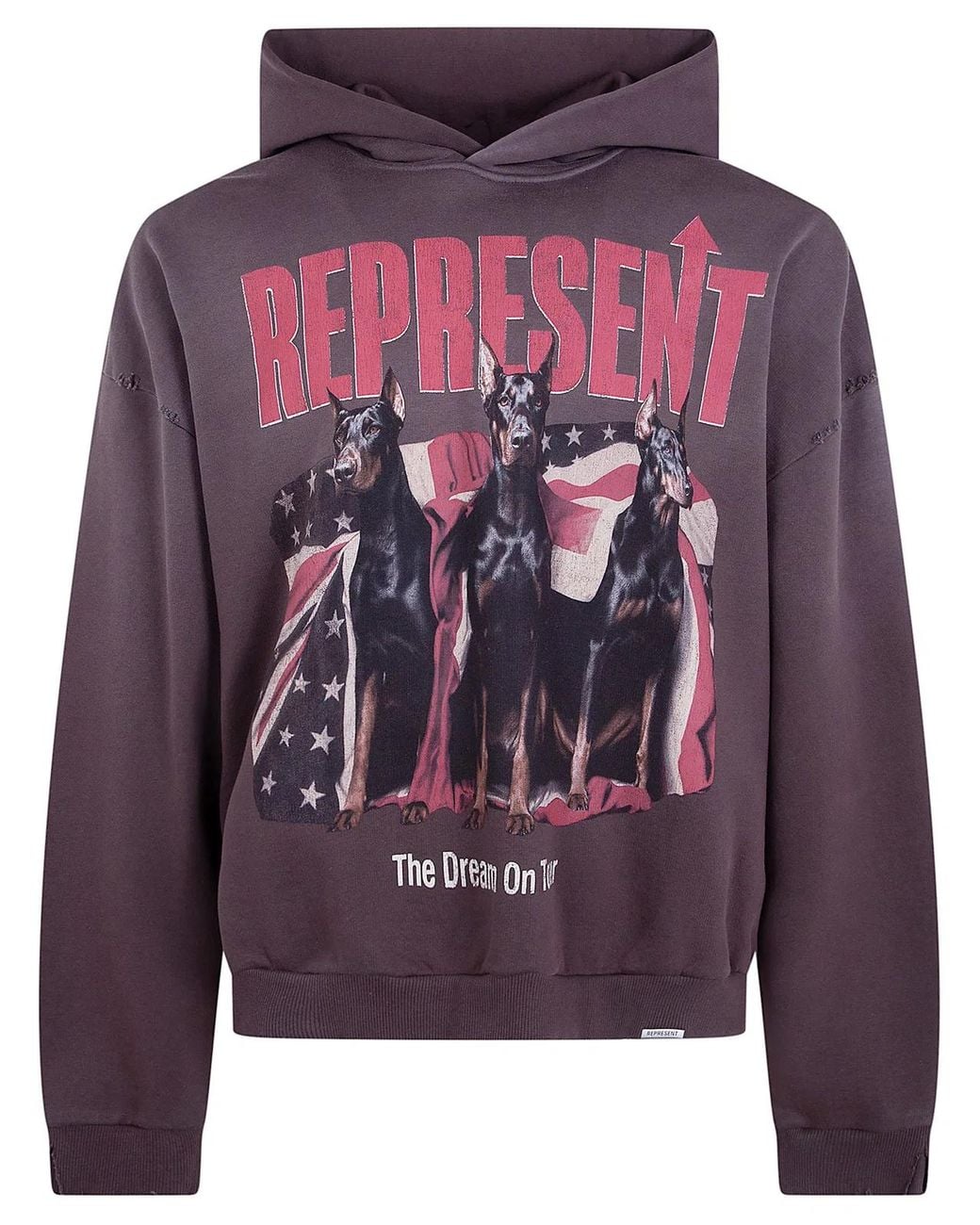 Represent Purple "Dream On Tour" Hoodie for men