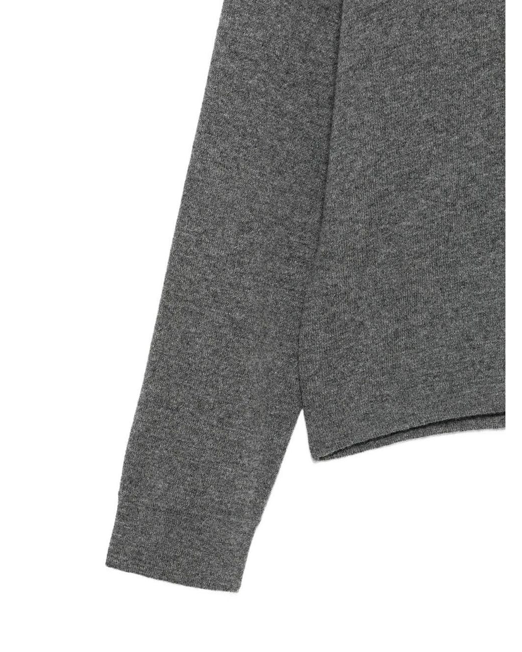 Roberto Collina Gray Cardigan