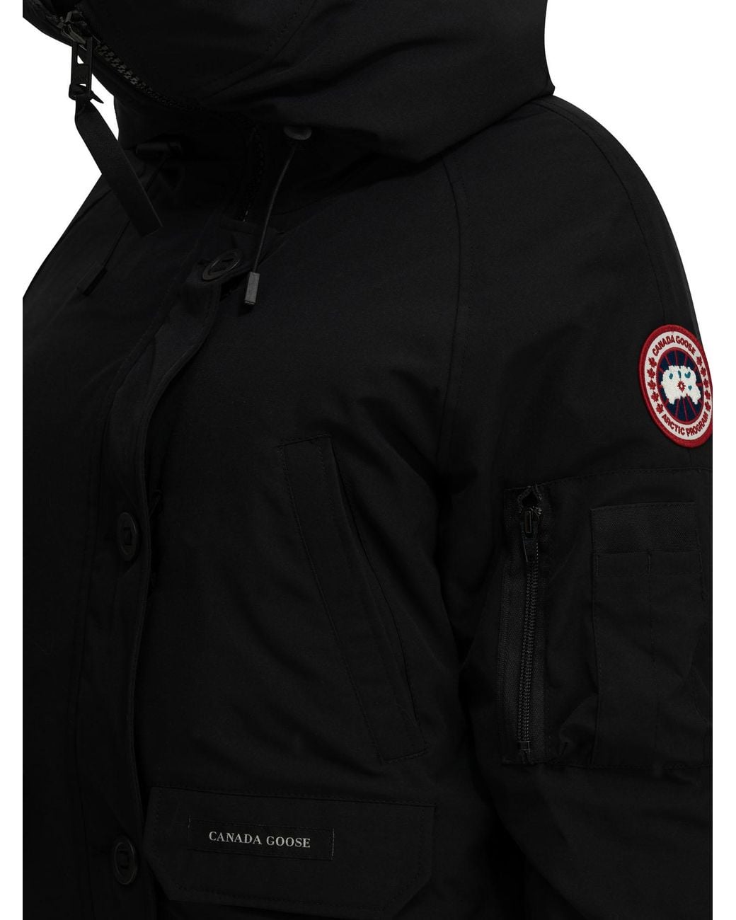 Canada Goose Black "Chilliwack" Short Down Jacket