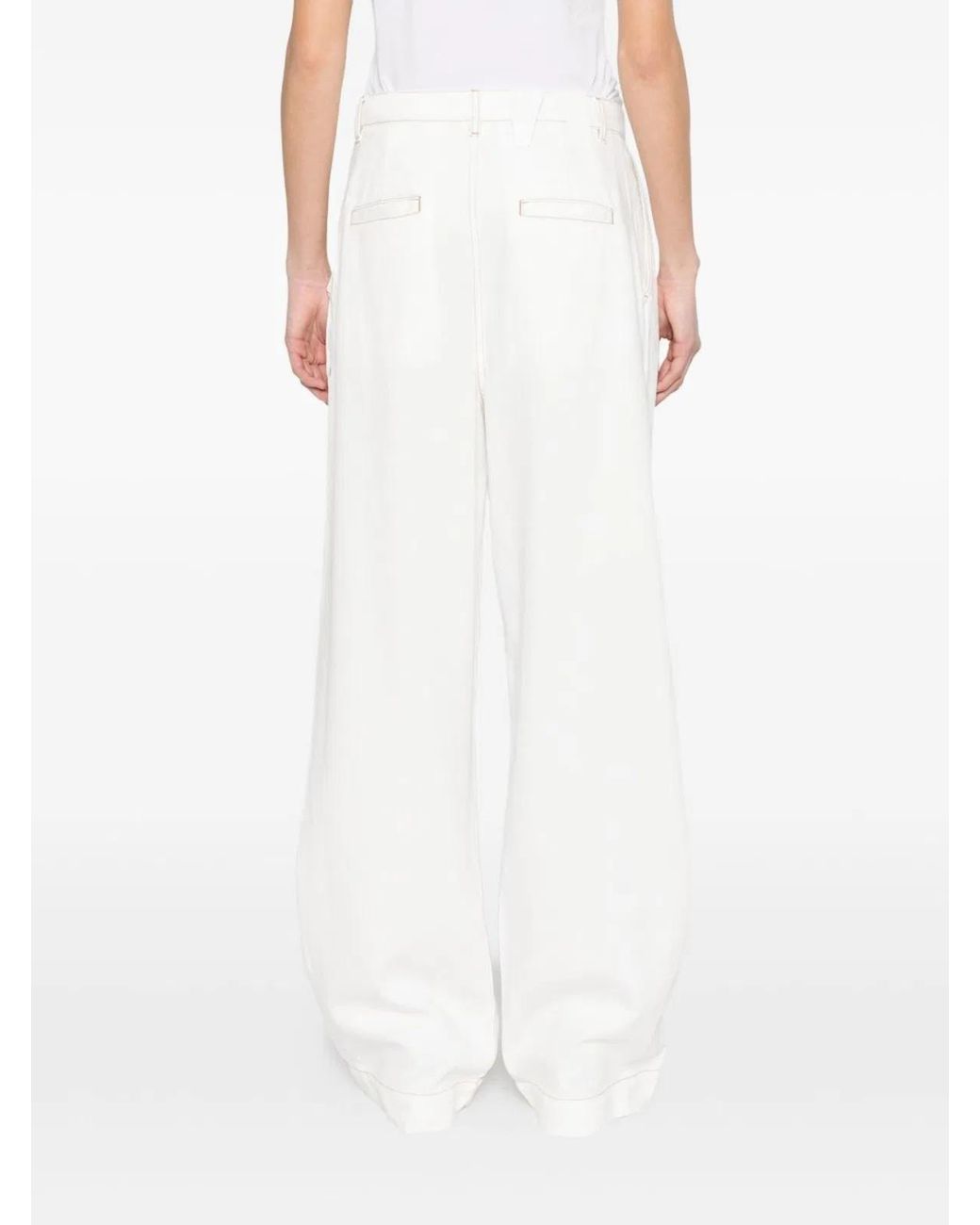 DARKPARK White Washed Cotton Contrast S