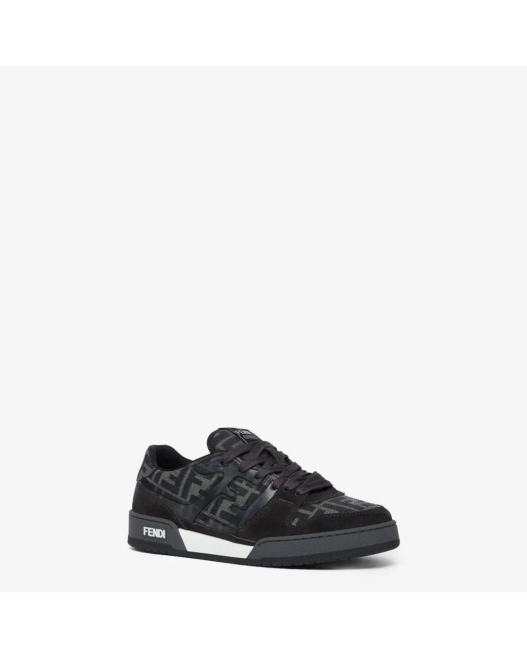 Fendi Black Match Sneakers for men