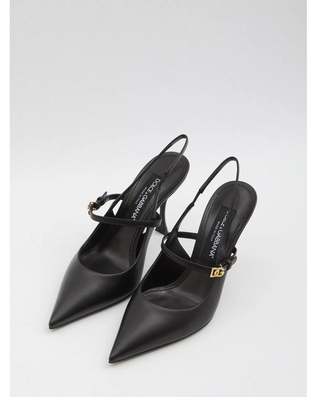 Dolce & Gabbana Black Dolce & Gabbana Slingback