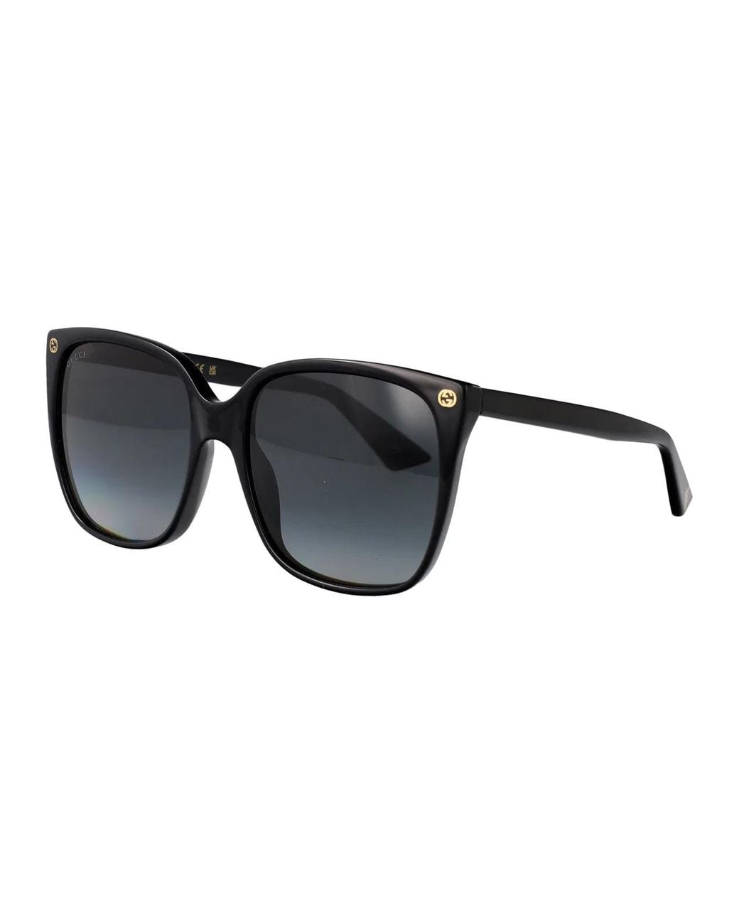 Gucci Black Acetate Sunglasses