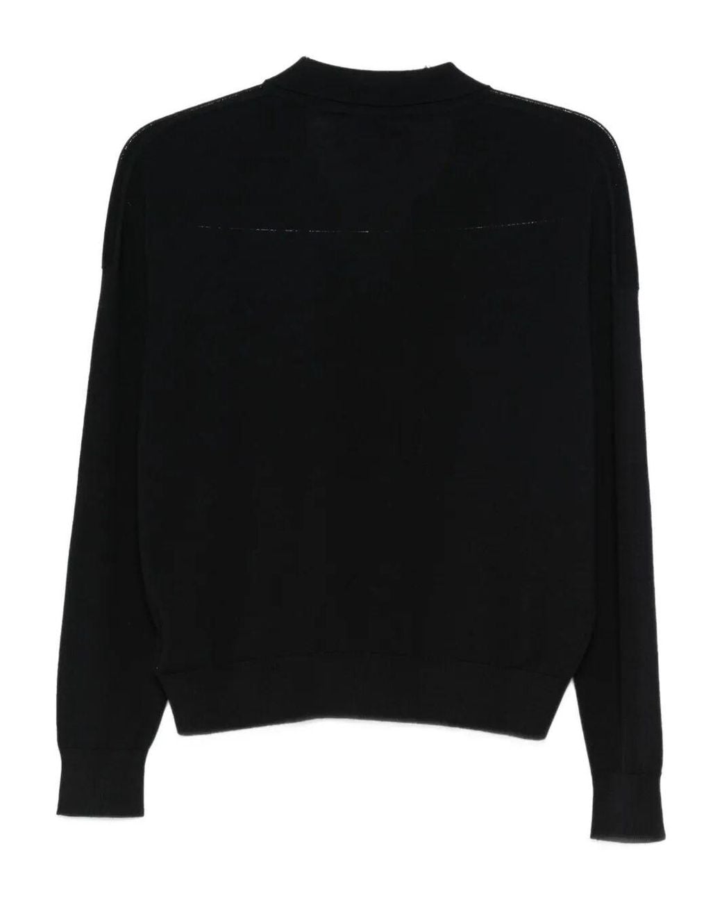 Zanone Black V Neck Sweater